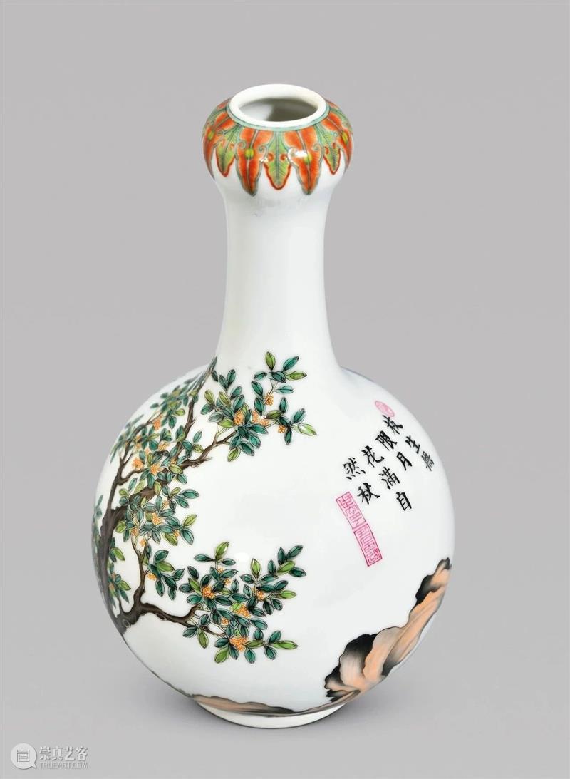 中贸圣佳2021春拍｜精品荟萃，流光溢彩—瓷艺丹青-近现代文人瓷专场粉彩珐琅彩瓷器精览  中贸圣佳 瓷艺 丹青 近现代 文人瓷 专场 粉彩 瓷器 精品 珐琅彩 拍卖会 崇真艺客