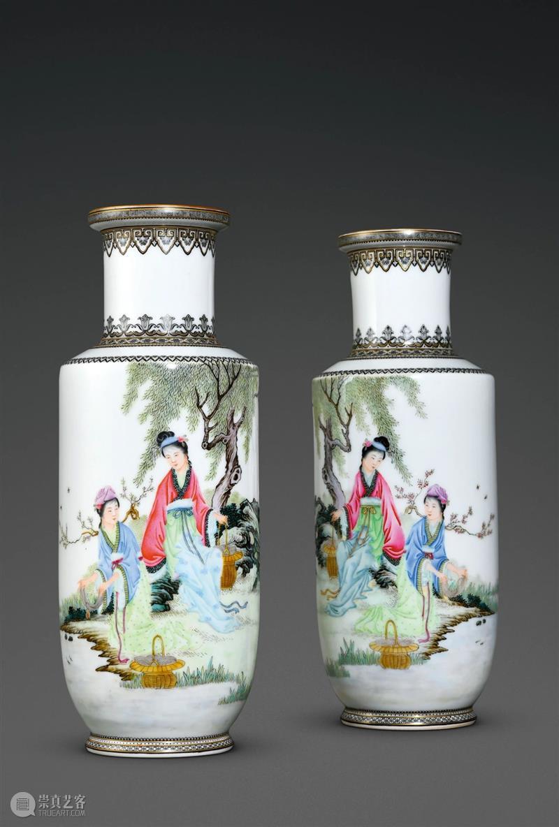 中贸圣佳2021春拍｜精品荟萃，流光溢彩—瓷艺丹青-近现代文人瓷专场粉彩珐琅彩瓷器精览  中贸圣佳 瓷艺 丹青 近现代 文人瓷 专场 粉彩 瓷器 精品 珐琅彩 拍卖会 崇真艺客