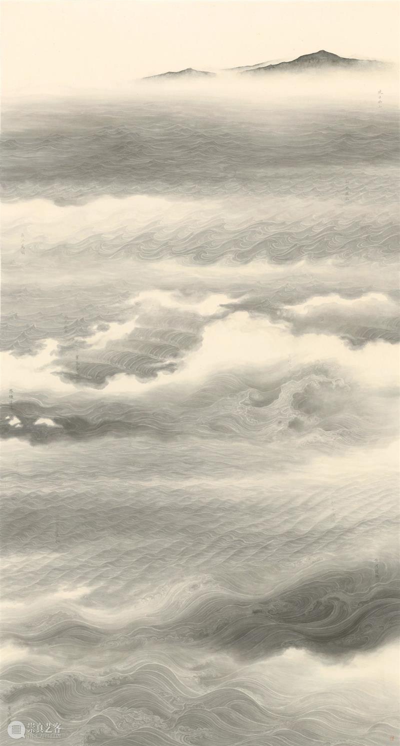 王牧羽丨自然的双重性——第二届西安山水邀请展 双重性 西安 山水 邀请展 王牧羽 自然 主办单位 崔振宽美术馆 西安市 水墨 崇真艺客