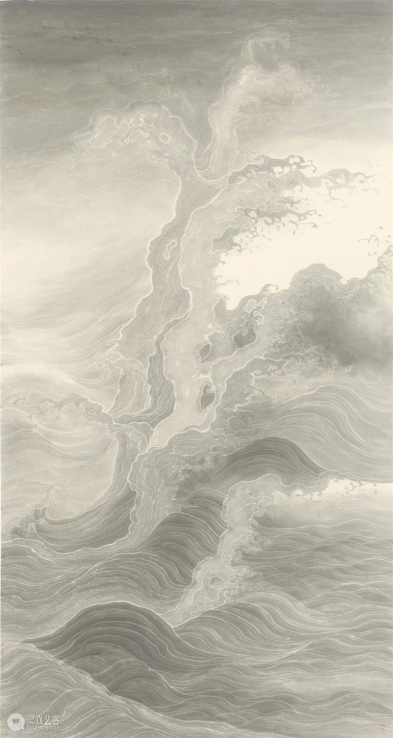 王牧羽丨自然的双重性——第二届西安山水邀请展 双重性 西安 山水 邀请展 王牧羽 自然 主办单位 崔振宽美术馆 西安市 水墨 崇真艺客