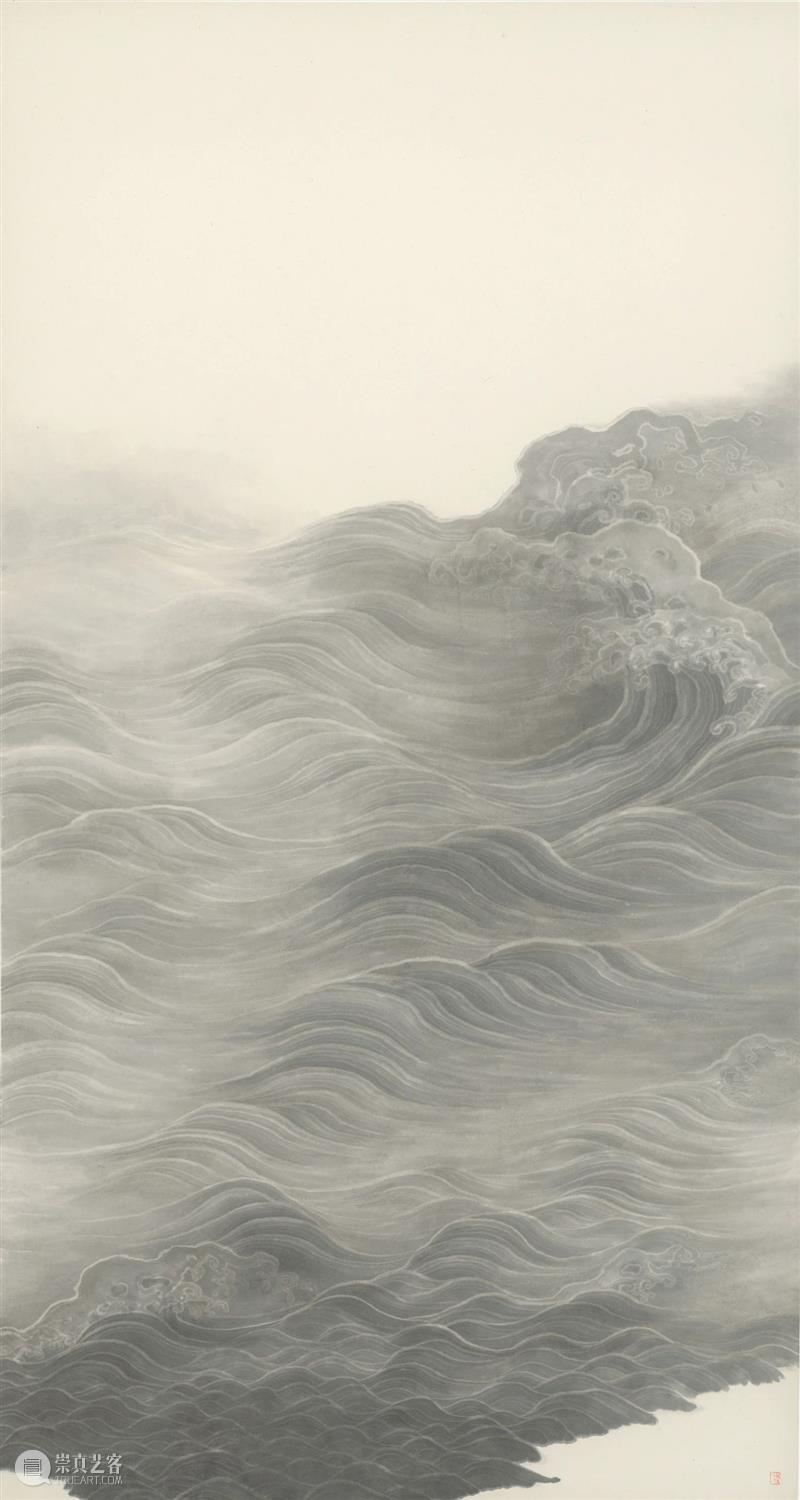 王牧羽丨自然的双重性——第二届西安山水邀请展 双重性 西安 山水 邀请展 王牧羽 自然 主办单位 崔振宽美术馆 西安市 水墨 崇真艺客