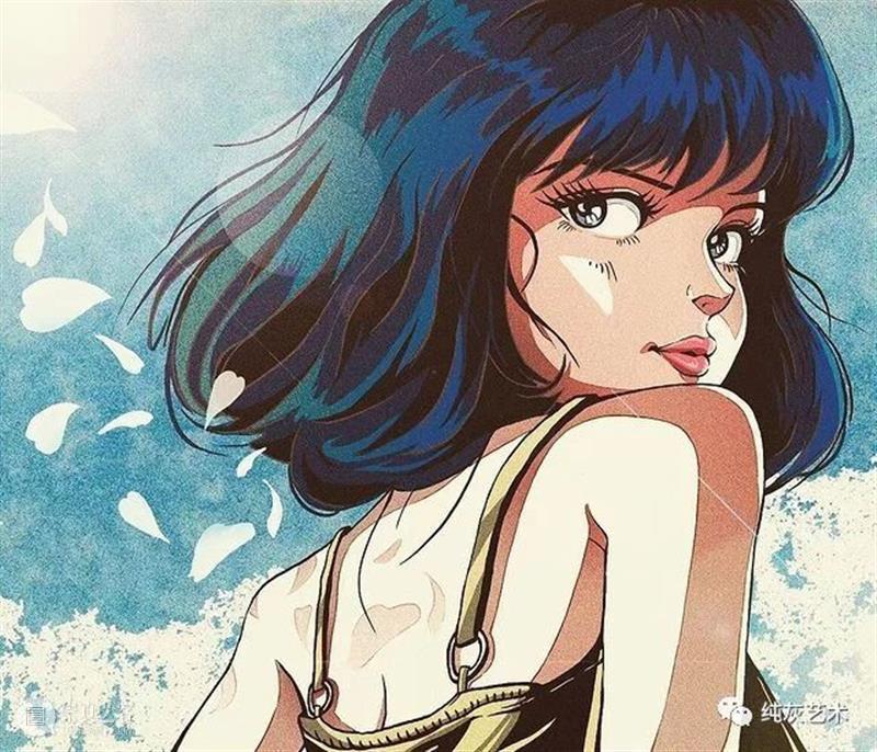 有怀旧青春气息的少女插画 插画 青春 气息 少女 韩国 插画师 风格 动漫 黄金 年代 崇真艺客