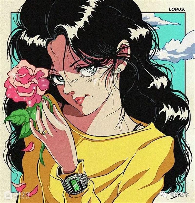 有怀旧青春气息的少女插画 插画 青春 气息 少女 韩国 插画师 风格 动漫 黄金 年代 崇真艺客