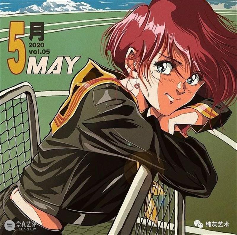 有怀旧青春气息的少女插画 插画 青春 气息 少女 韩国 插画师 风格 动漫 黄金 年代 崇真艺客