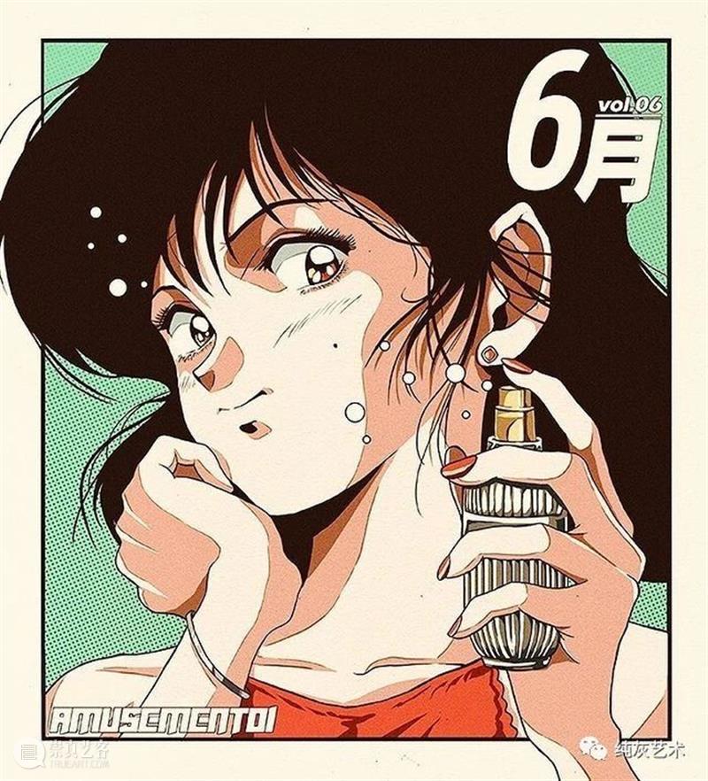 有怀旧青春气息的少女插画 插画 青春 气息 少女 韩国 插画师 风格 动漫 黄金 年代 崇真艺客