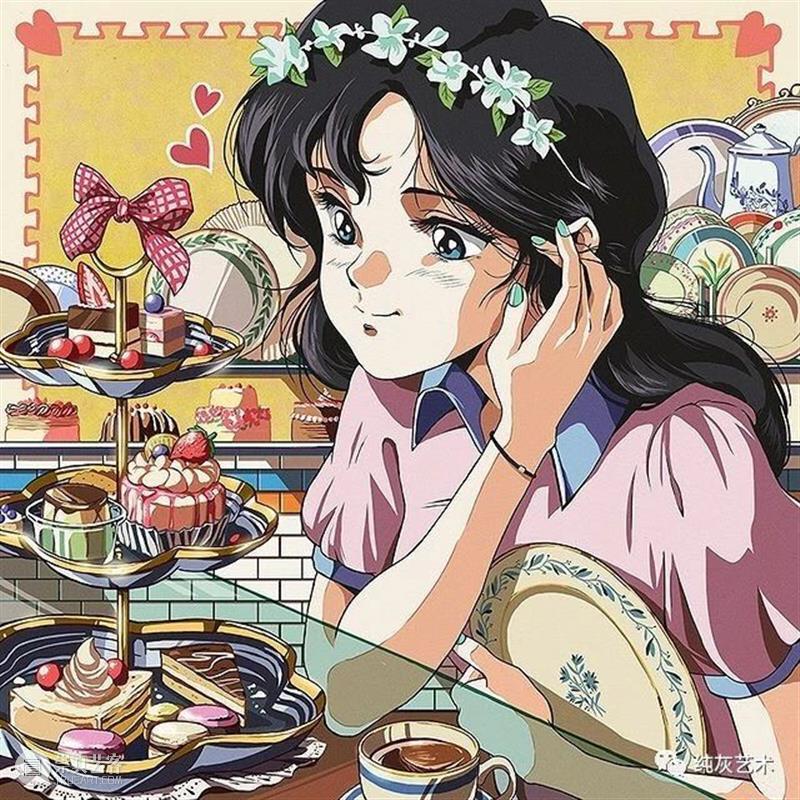 有怀旧青春气息的少女插画 插画 青春 气息 少女 韩国 插画师 风格 动漫 黄金 年代 崇真艺客
