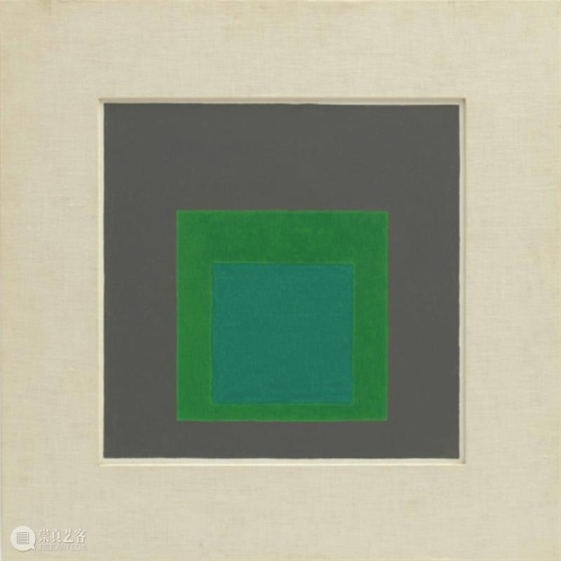 香港巴塞尔 | 约瑟夫·阿尔伯斯（Josef Albers）《向方形致敬》 约瑟夫 阿尔伯斯 Albers 向方形致敬 香港 巴塞尔 习作 方形 梅森耐特 纤维板 崇真艺客