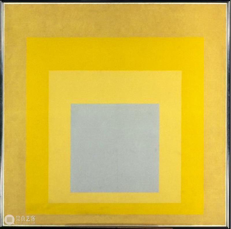 香港巴塞尔 | 约瑟夫·阿尔伯斯（Josef Albers）《向方形致敬》 约瑟夫 阿尔伯斯 Albers 向方形致敬 香港 巴塞尔 习作 方形 梅森耐特 纤维板 崇真艺客