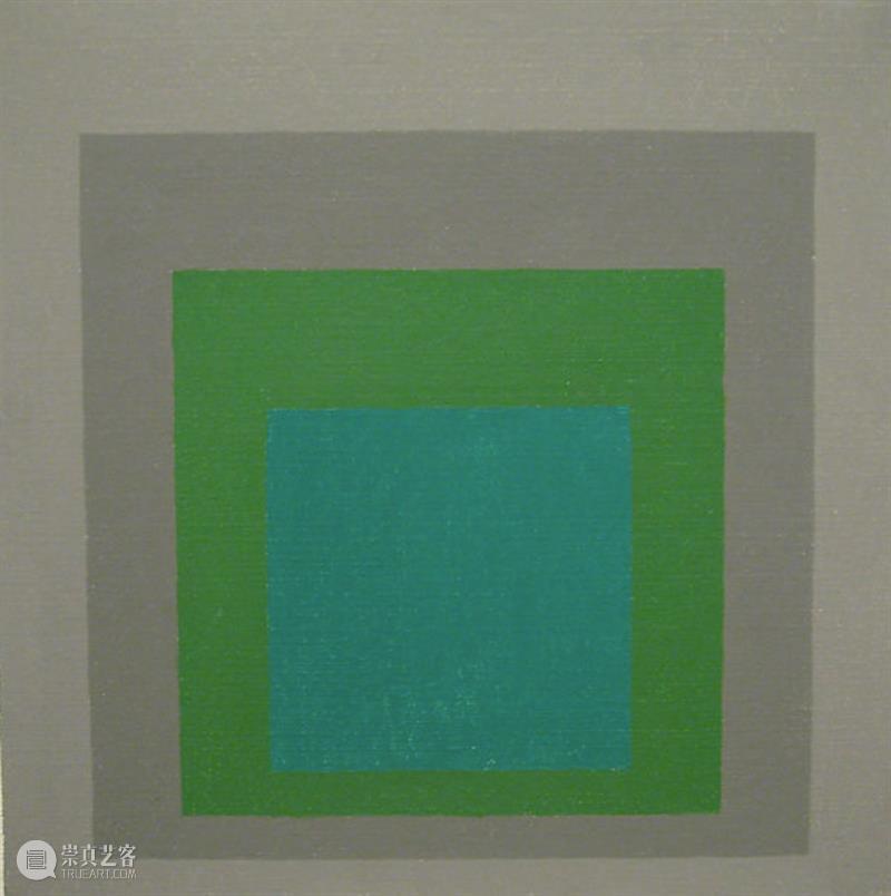 香港巴塞尔 | 约瑟夫·阿尔伯斯（Josef Albers）《向方形致敬》 约瑟夫 阿尔伯斯 Albers 向方形致敬 香港 巴塞尔 习作 方形 梅森耐特 纤维板 崇真艺客