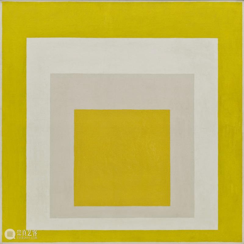 香港巴塞尔 | 约瑟夫·阿尔伯斯（Josef Albers）《向方形致敬》 约瑟夫 阿尔伯斯 Albers 向方形致敬 香港 巴塞尔 习作 方形 梅森耐特 纤维板 崇真艺客