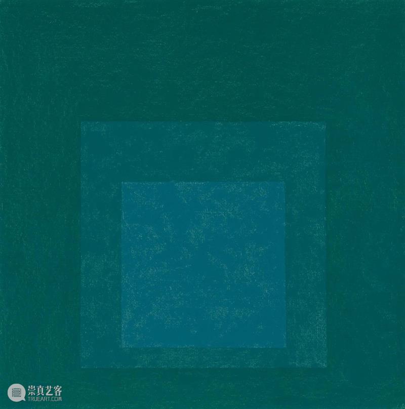 香港巴塞尔 | 约瑟夫·阿尔伯斯（Josef Albers）《向方形致敬》 约瑟夫 阿尔伯斯 Albers 向方形致敬 香港 巴塞尔 习作 方形 梅森耐特 纤维板 崇真艺客
