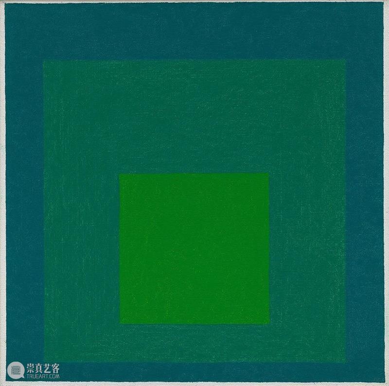 香港巴塞尔 | 约瑟夫·阿尔伯斯（Josef Albers）《向方形致敬》 约瑟夫 阿尔伯斯 Albers 向方形致敬 香港 巴塞尔 习作 方形 梅森耐特 纤维板 崇真艺客