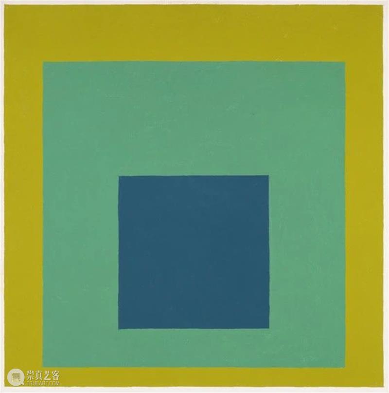 香港巴塞尔 | 约瑟夫·阿尔伯斯（Josef Albers）《向方形致敬》 约瑟夫 阿尔伯斯 Albers 向方形致敬 香港 巴塞尔 习作 方形 梅森耐特 纤维板 崇真艺客