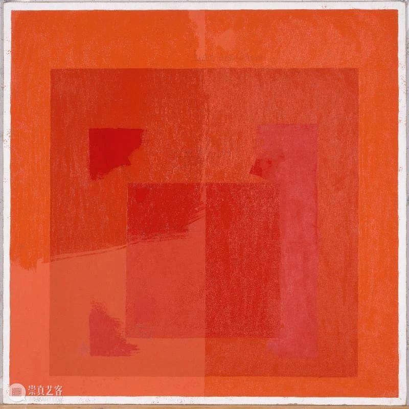 香港巴塞尔 | 约瑟夫·阿尔伯斯（Josef Albers）《向方形致敬》 约瑟夫 阿尔伯斯 Albers 向方形致敬 香港 巴塞尔 习作 方形 梅森耐特 纤维板 崇真艺客