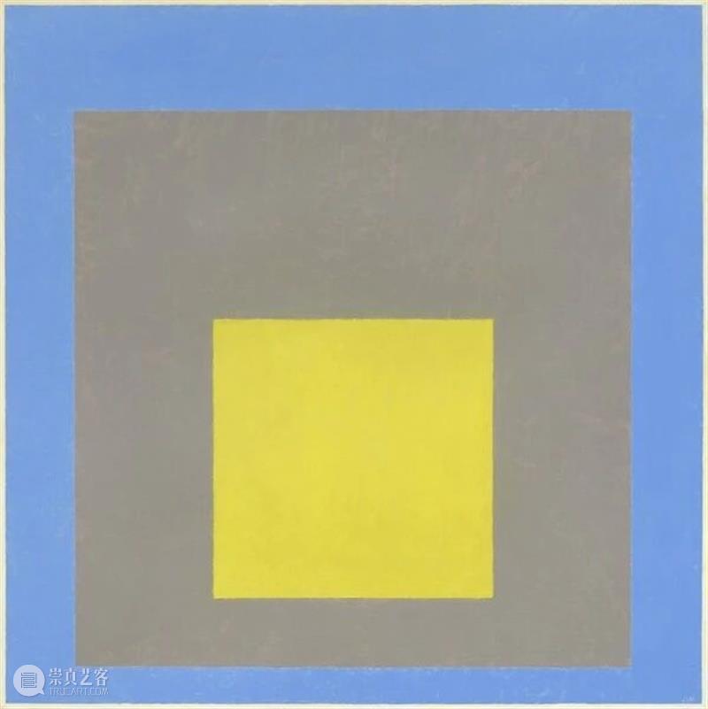 香港巴塞尔 | 约瑟夫·阿尔伯斯（Josef Albers）《向方形致敬》 约瑟夫 阿尔伯斯 Albers 向方形致敬 香港 巴塞尔 习作 方形 梅森耐特 纤维板 崇真艺客