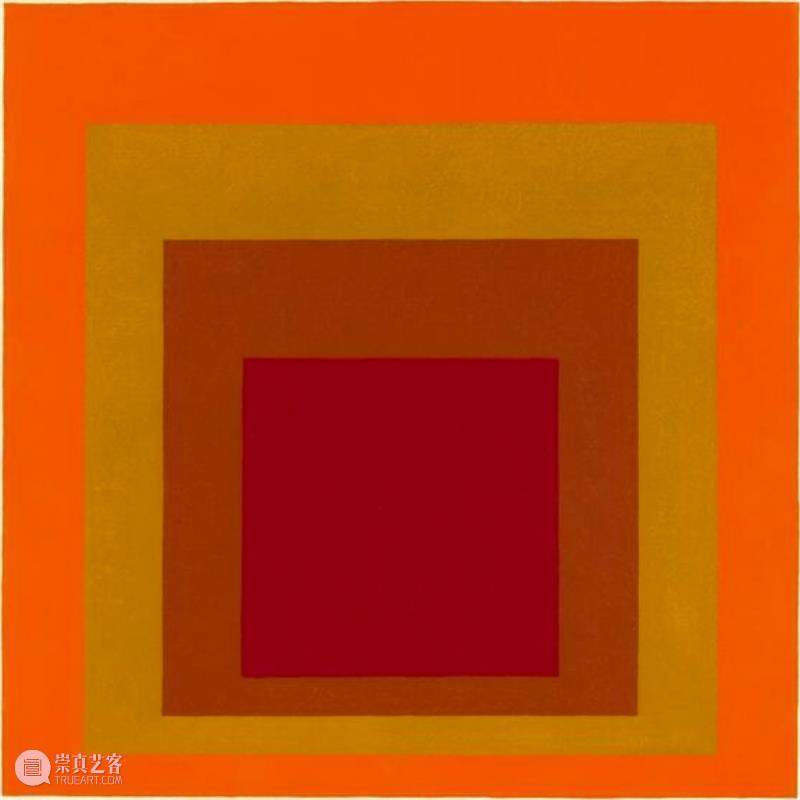 香港巴塞尔 | 约瑟夫·阿尔伯斯（Josef Albers）《向方形致敬》 约瑟夫 阿尔伯斯 Albers 向方形致敬 香港 巴塞尔 习作 方形 梅森耐特 纤维板 崇真艺客