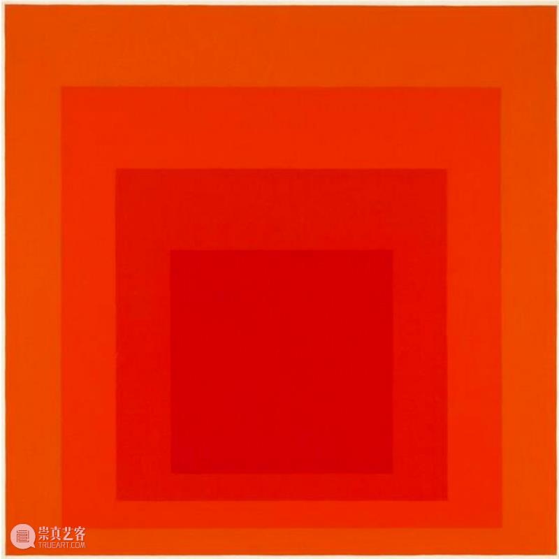 香港巴塞尔 | 约瑟夫·阿尔伯斯（Josef Albers）《向方形致敬》 约瑟夫 阿尔伯斯 Albers 向方形致敬 香港 巴塞尔 习作 方形 梅森耐特 纤维板 崇真艺客