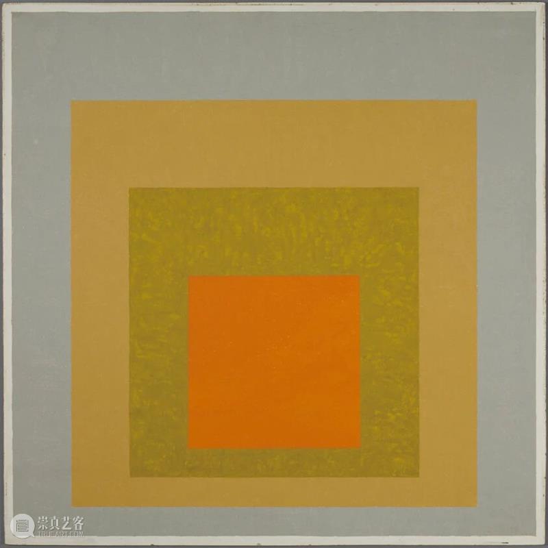 香港巴塞尔 | 约瑟夫·阿尔伯斯（Josef Albers）《向方形致敬》 约瑟夫 阿尔伯斯 Albers 向方形致敬 香港 巴塞尔 习作 方形 梅森耐特 纤维板 崇真艺客