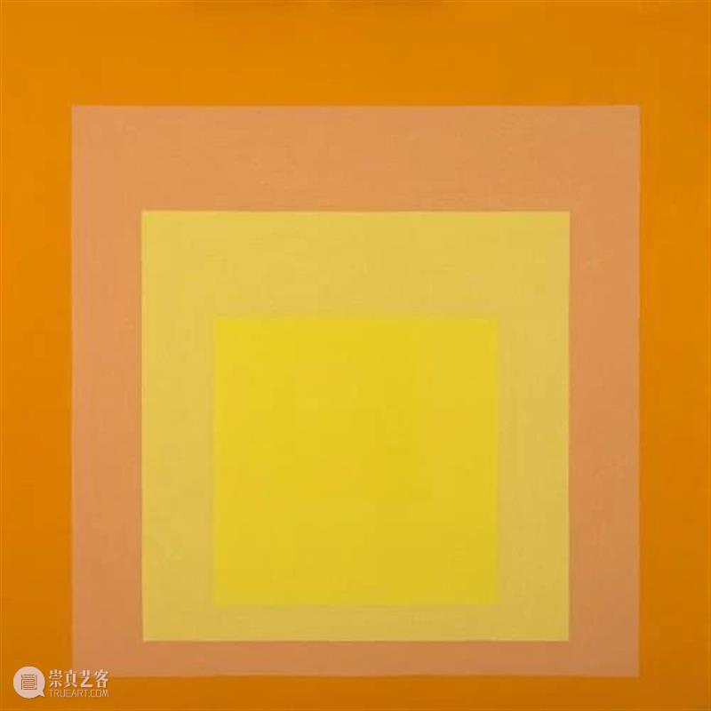 香港巴塞尔 | 约瑟夫·阿尔伯斯（Josef Albers）《向方形致敬》 约瑟夫 阿尔伯斯 Albers 向方形致敬 香港 巴塞尔 习作 方形 梅森耐特 纤维板 崇真艺客