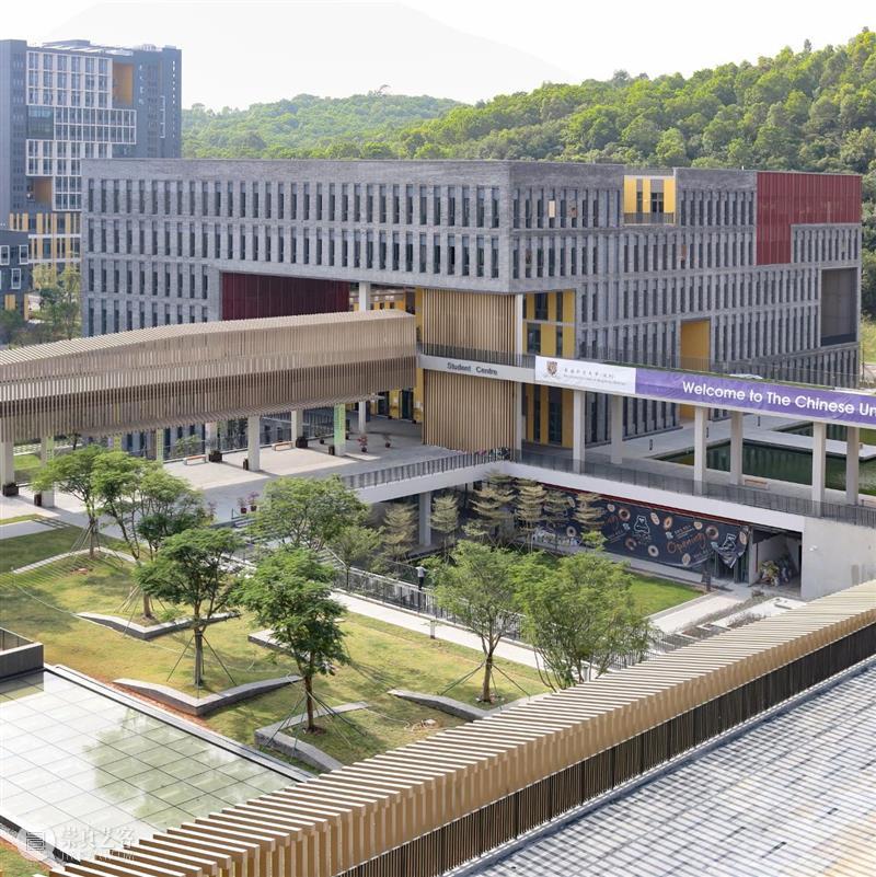 香港中文大学深圳学生中心，垂直天井与水平穿廊 / 王维仁建筑设计研究室 天井 水平 王维仁 建筑设计 研究室 香港中文大学深圳学生中心 中大 深圳 校园 学生 崇真艺客