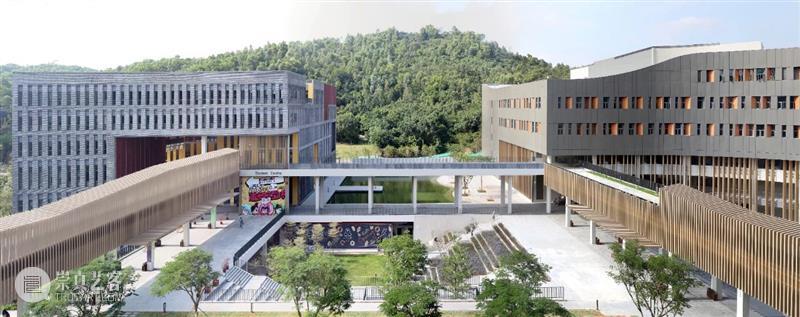 香港中文大学深圳学生中心，垂直天井与水平穿廊 / 王维仁建筑设计研究室 天井 水平 王维仁 建筑设计 研究室 香港中文大学深圳学生中心 中大 深圳 校园 学生 崇真艺客