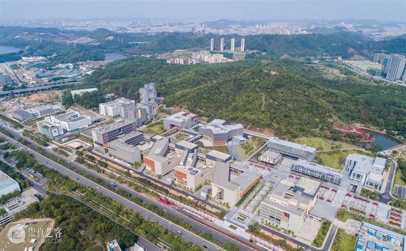 香港中文大学深圳学生中心，垂直天井与水平穿廊 / 王维仁建筑设计研究室 天井 水平 王维仁 建筑设计 研究室 香港中文大学深圳学生中心 中大 深圳 校园 学生 崇真艺客