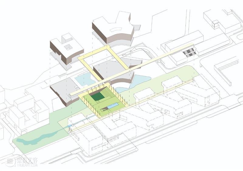香港中文大学深圳学生中心,垂直天井与水平穿廊 / 王维仁建筑设计研究室 天井 水平 王维仁 建筑设计 研究室 香港中文大学深圳学生中心 中大 深圳 校园 学生 崇真艺客