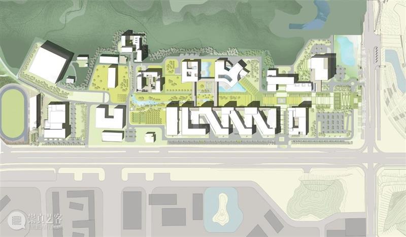 香港中文大学深圳学生中心，垂直天井与水平穿廊 / 王维仁建筑设计研究室 天井 水平 王维仁 建筑设计 研究室 香港中文大学深圳学生中心 中大 深圳 校园 学生 崇真艺客