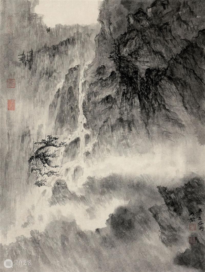 芊荷展讯 | 山水SHANSHUI——当代山水画五人展 山水 山水画 五人 芊荷 展讯 展策展人 彭莱 艺术家 高树标 贺海锋 崇真艺客