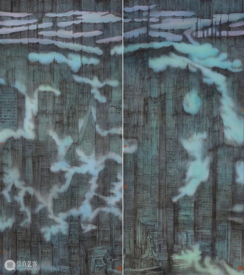 芊荷展讯 | 山水SHANSHUI——当代山水画五人展 山水 山水画 五人 芊荷 展讯 展策展人 彭莱 艺术家 高树标 贺海锋 崇真艺客