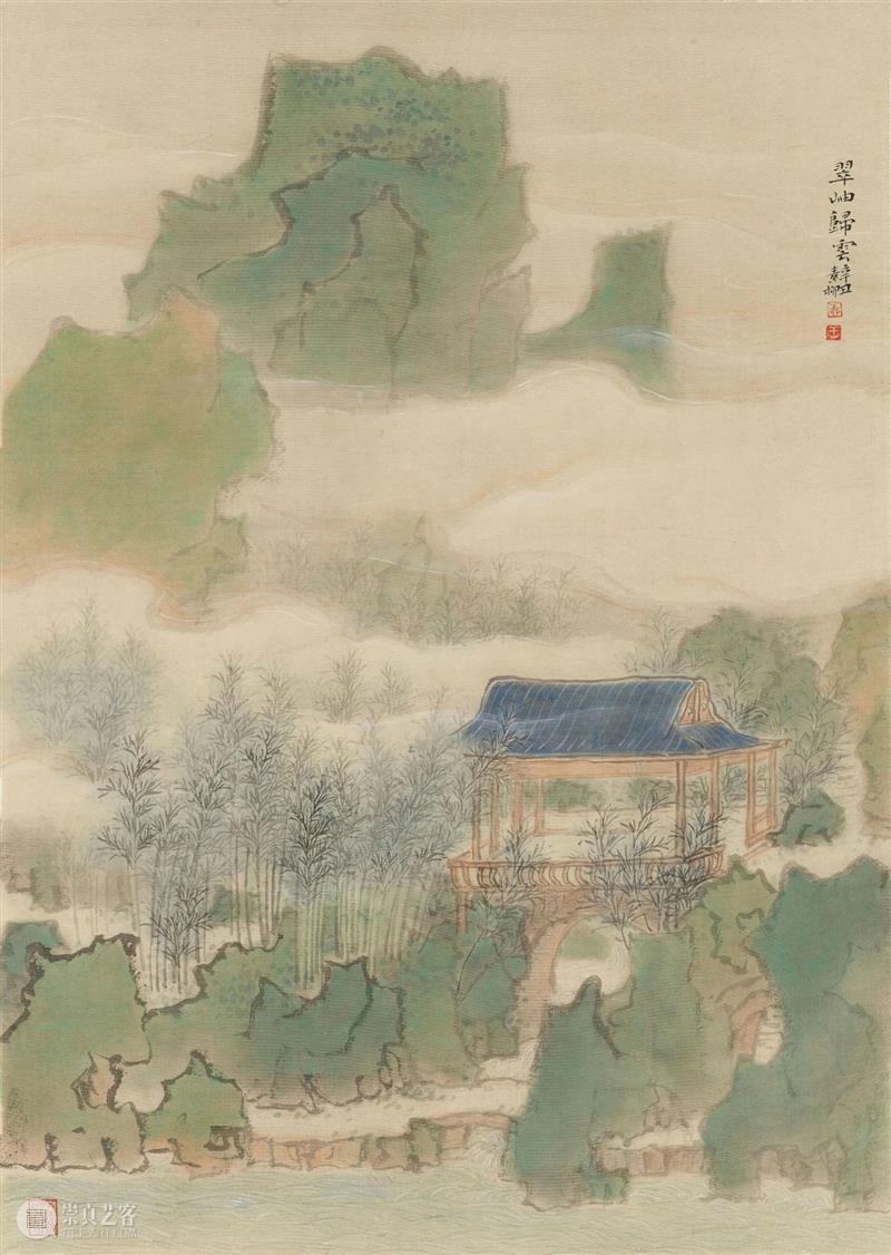 芊荷展讯 | 山水SHANSHUI——当代山水画五人展 山水 山水画 五人 芊荷 展讯 展策展人 彭莱 艺术家 高树标 贺海锋 崇真艺客