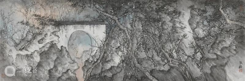芊荷展讯 | 山水SHANSHUI——当代山水画五人展 山水 山水画 五人 芊荷 展讯 展策展人 彭莱 艺术家 高树标 贺海锋 崇真艺客