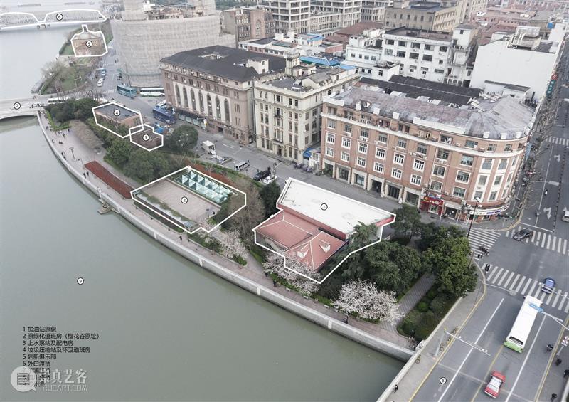 下沉城市空间：上海苏州河樱花谷 / 同济原作设计工作室 城市空间 原作 工作室 上海 同济 苏州河樱花谷 章鱼 乍浦路桥 四川路桥 之间 崇真艺客