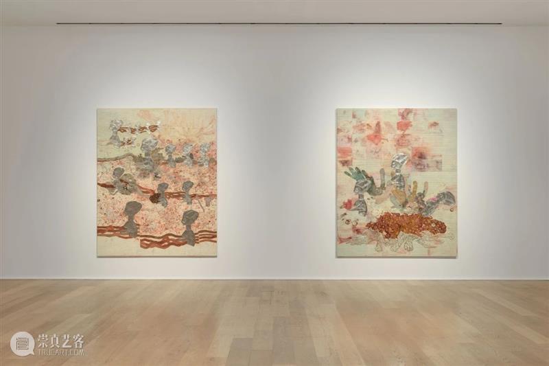 展览现场：埃伦·加拉格尔个展「渔获的狂喜」@豪瑟沃斯伦敦 埃伦·加拉格尔 渔获 豪瑟 沃斯 伦敦 现场 个展 Gallagher 层次 作品 崇真艺客