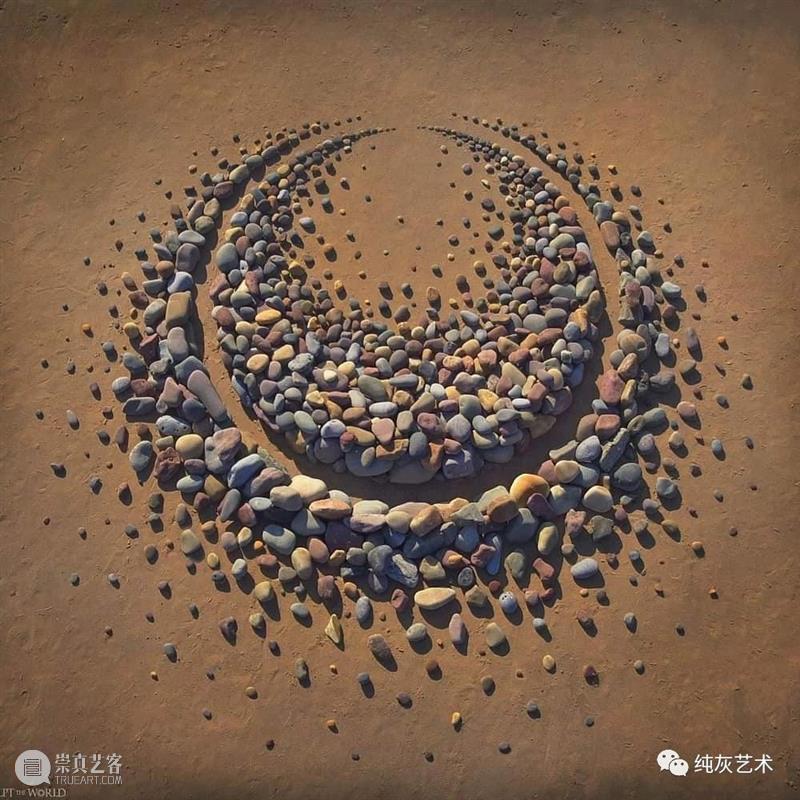 秩序之美 秩序 石头 英国 艺术家 Foreman 彩色 岩石 装饰 风景 作品 崇真艺客