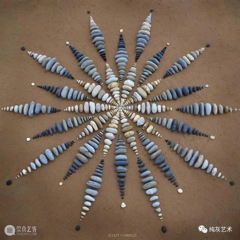 秩序之美 秩序 石头 英国 艺术家 Foreman 彩色 岩石 装饰 风景 作品 崇真艺客