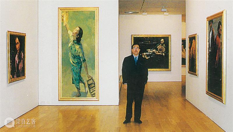 陈逸飞《神采》领衔中国当代经典绘画丨北京保利2021春拍 陈逸飞 中国 神采 北京 保利 经典 以后 仕女 题材 绘画 崇真艺客