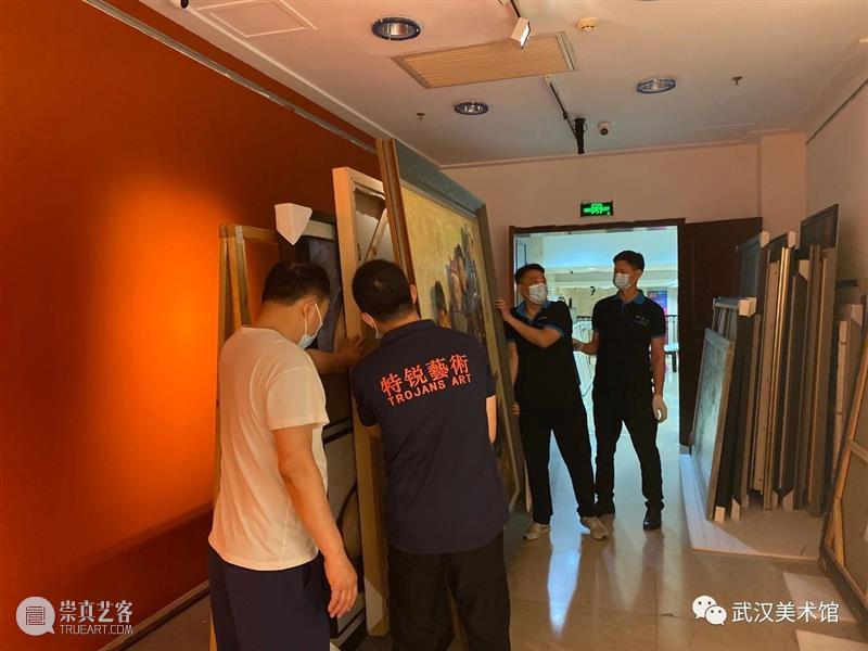 这两天闭馆，美术馆人在做什么？丨展厅现场＋活动预告 美术馆 展厅 活动 现场 日子 门外 观众 武汉美术馆 外观 历史 崇真艺客