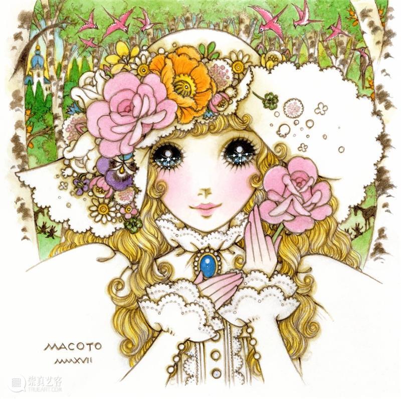美少女的诞生： 日本少女漫画鼻祖 - 高桥真琴个展本周六开幕 少女 日本 高桥真琴 个展 美少女 漫画 鼻祖 上方 北极熊画廊 公众 崇真艺客