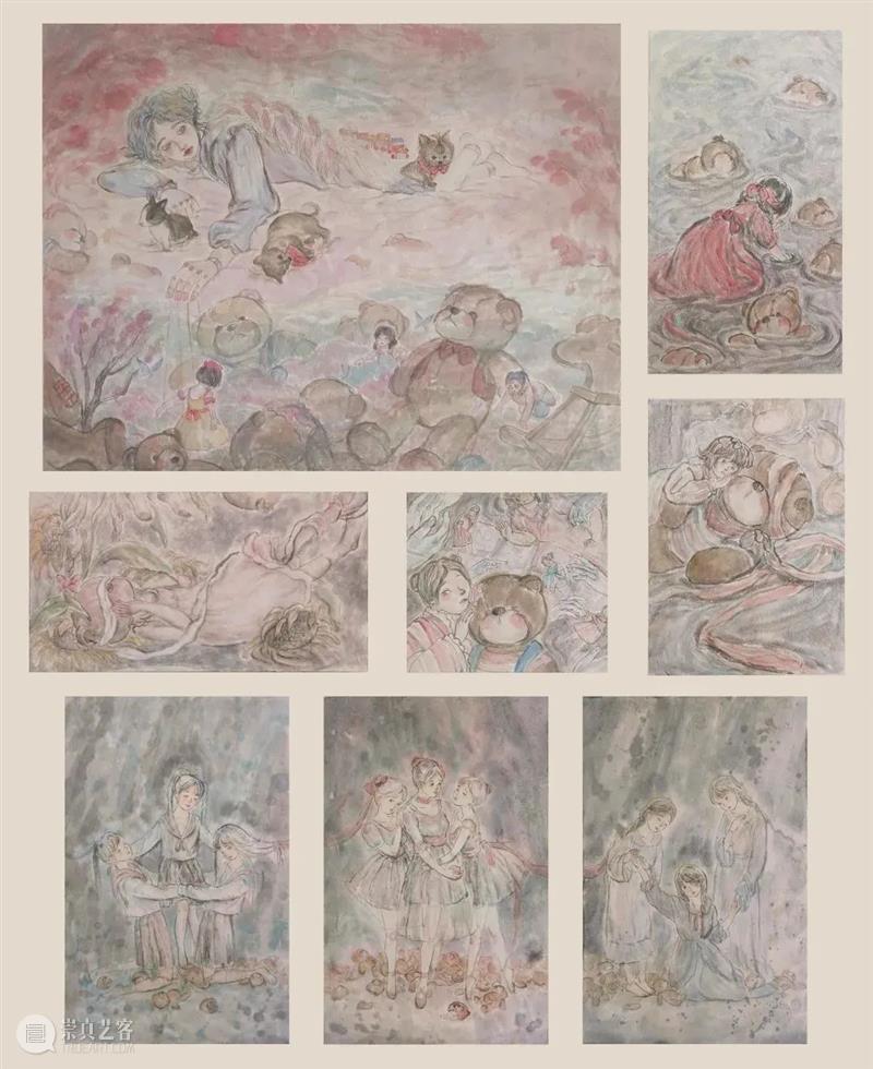 中国画学院 | “2021中央美院本科生毕业展”作品推介 中国画学院 本科生 毕业展 作品 中央美院 毕业季 阶段 观众 邀请函 VIP 崇真艺客
