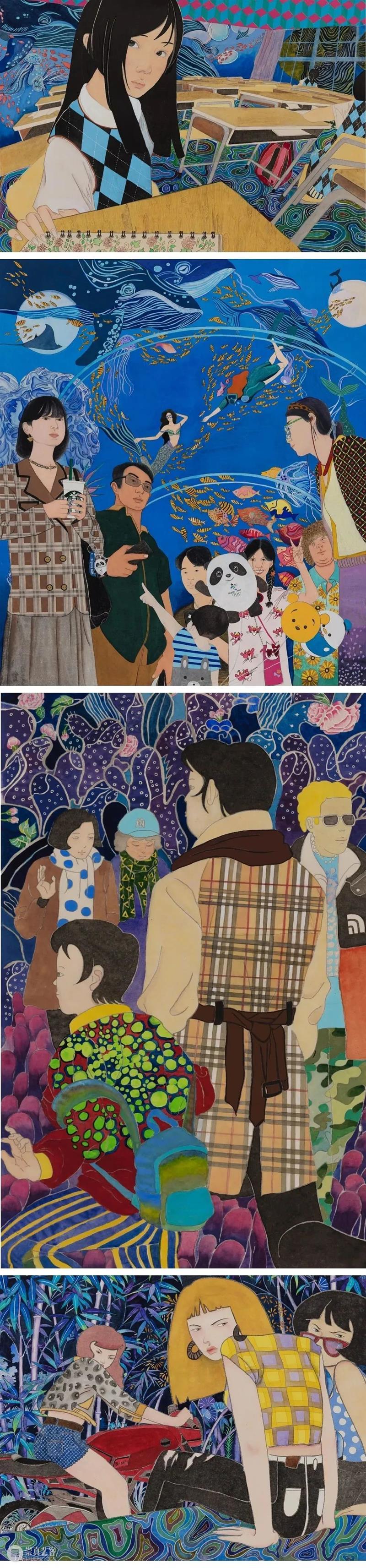 中国画学院 | “2021中央美院本科生毕业展”作品推介 中国画学院 本科生 毕业展 作品 中央美院 毕业季 阶段 观众 邀请函 VIP 崇真艺客