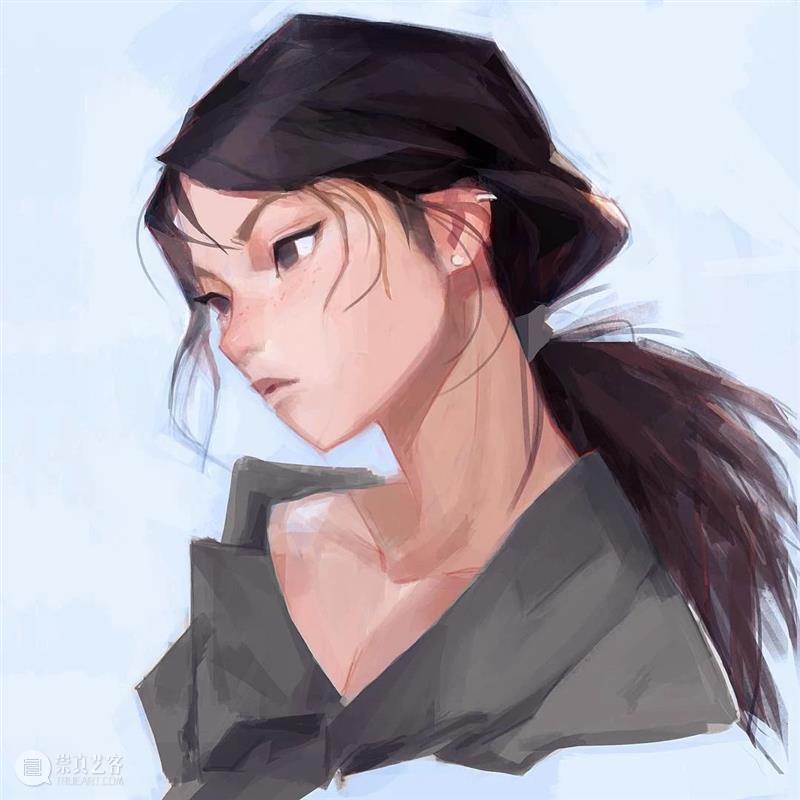 看一百遍也不会腻的头像画法，很美很喜欢！ 头像 画法 END 崇真艺客