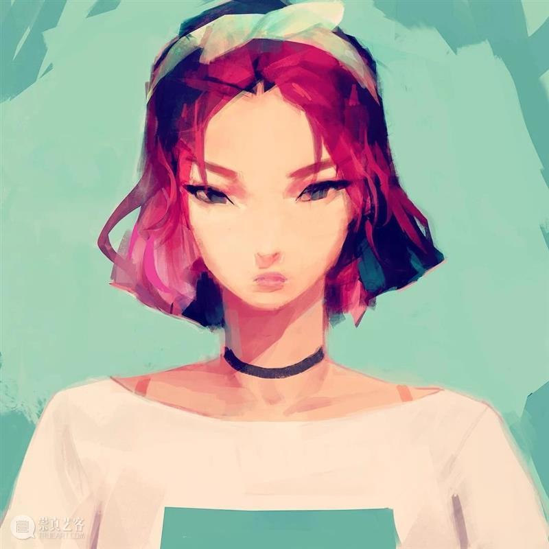 看一百遍也不会腻的头像画法，很美很喜欢！ 头像 画法 END 崇真艺客
