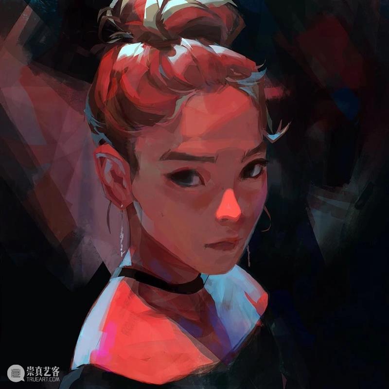 看一百遍也不会腻的头像画法，很美很喜欢！ 头像 画法 END 崇真艺客