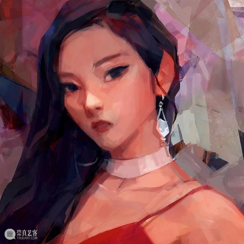 看一百遍也不会腻的头像画法，很美很喜欢！ 头像 画法 END 崇真艺客