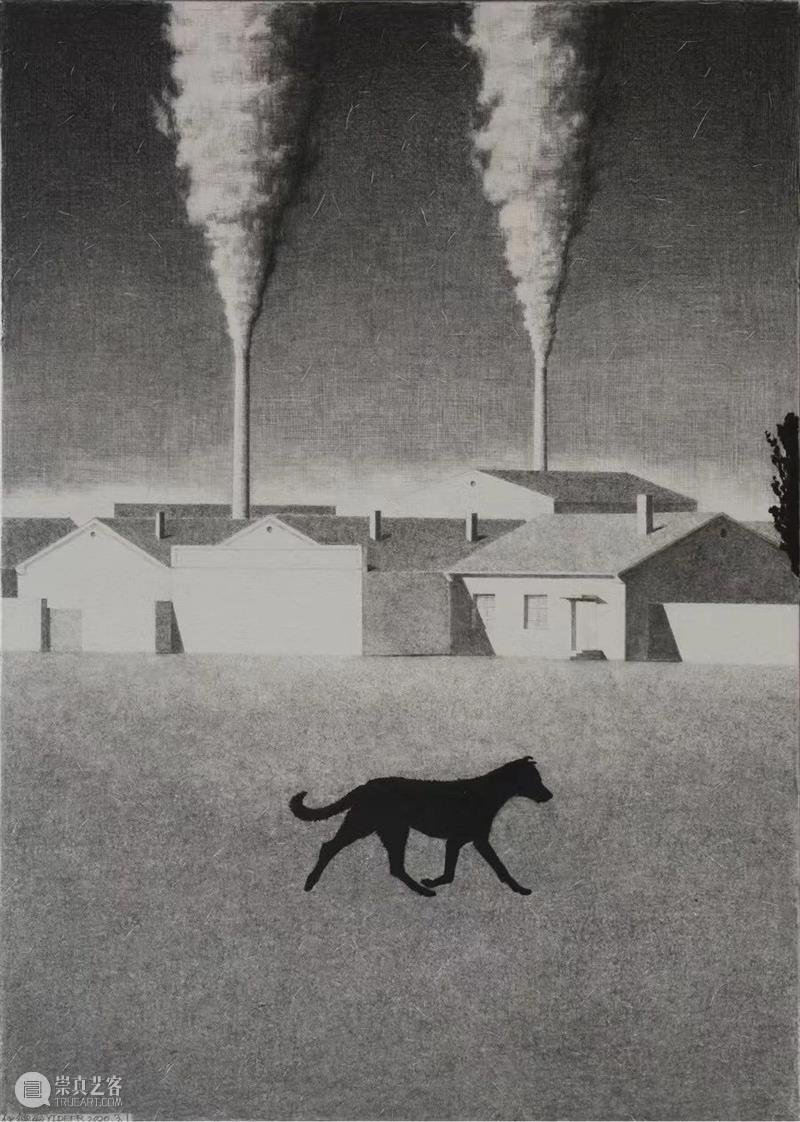 展览预告「黑之景2 | 伊德尔作品展 」 | YIBO GALLERY 伊德尔 作品展 GALLERY 黑之景 印度 小镇 盲人 镇子 广场 你的话 崇真艺客