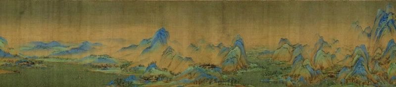 艺术微课堂 | 青绿山水——以色彩和声奏响河流山川的生命旋律 山水 艺术 微课堂 色彩 山川 和声 河流 生命 旋律 北宋 崇真艺客