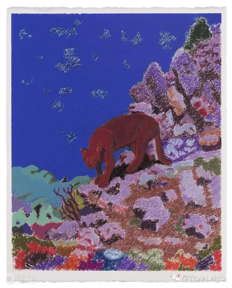 国家美术·推荐丨史新骥：物象浮云外，山水道场中 史新骥 物象 浮云 山水 道场 国家 美术 东山清晓 布面 油画 崇真艺客