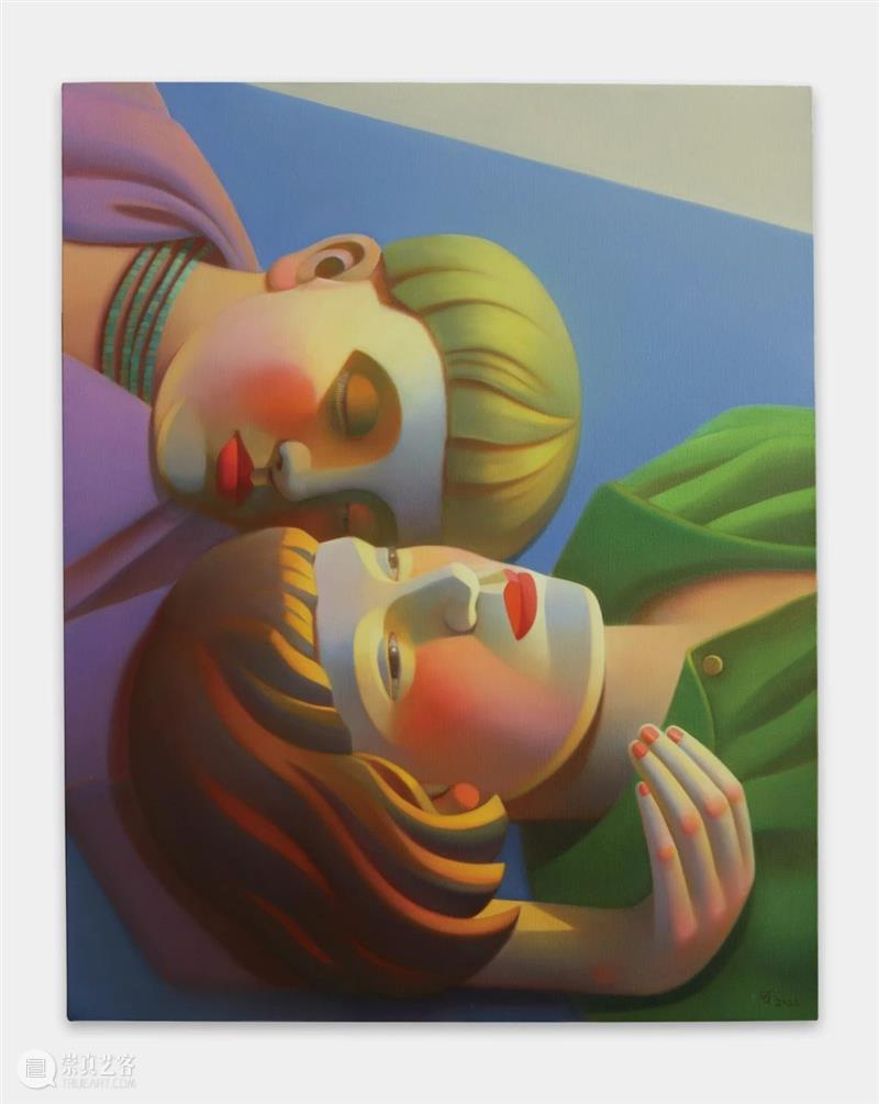 贝浩登上海 | 陈可:包豪斯女孩/房间 贝浩登 女孩 房间 上海 陈可:包豪斯 霍恩 住宅 布面 油画 图片 崇真艺客