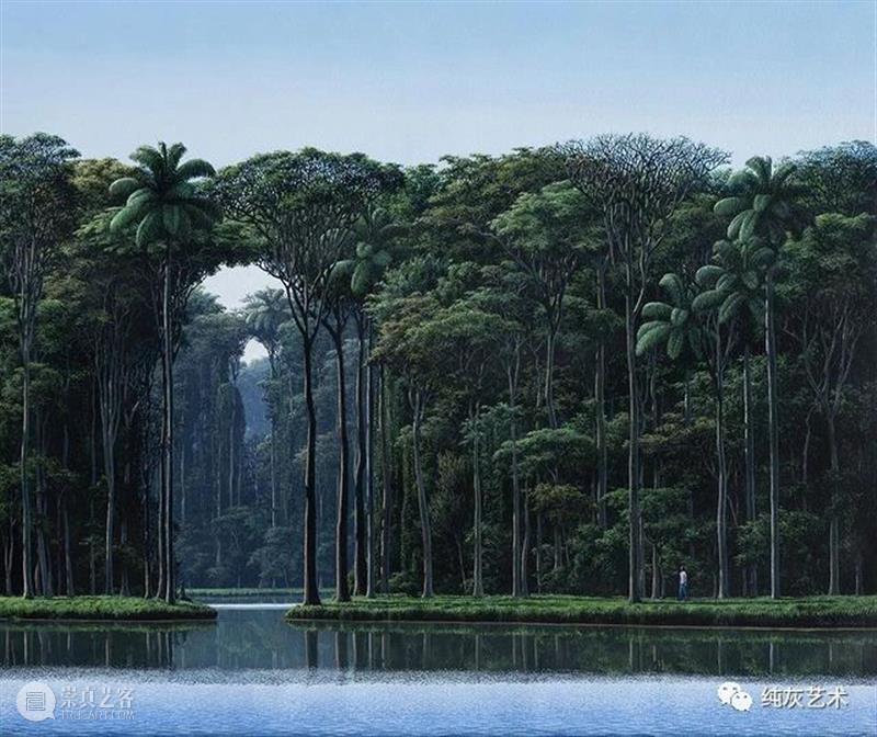 古巴在世最贵的艺术家作品 古巴 艺术家 作品 浪漫主义 Tomás 画作 家乡 荒野 林场 全景 崇真艺客